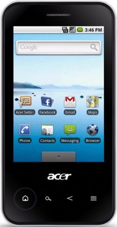 Acer beTouch E400 фото 1